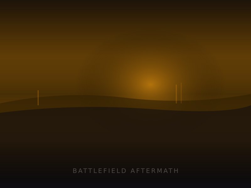 Battlefield aftermath